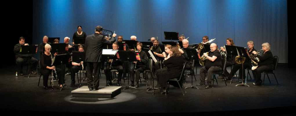 Concert Band Performing